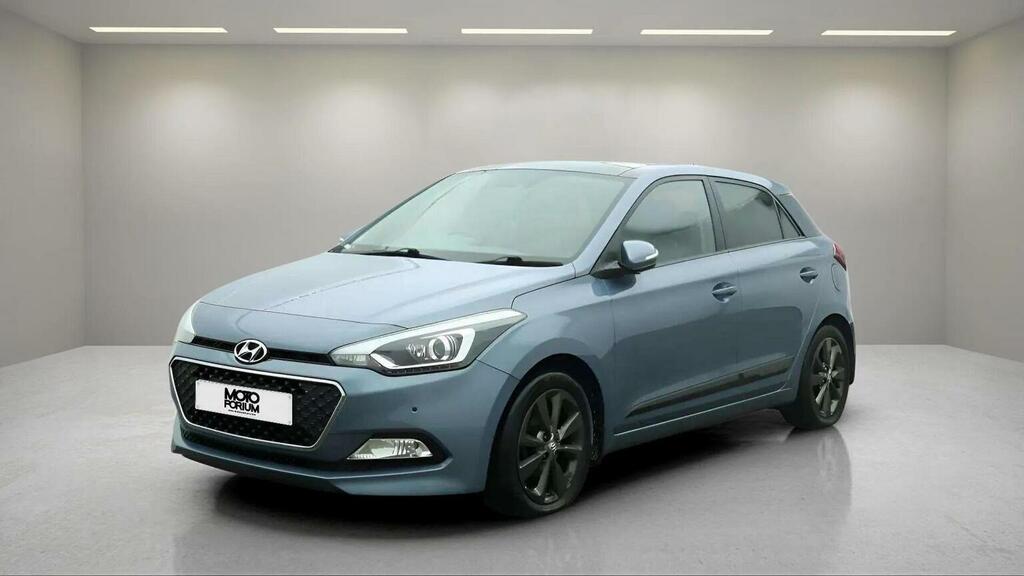 Hyundai I20 Hatchback 1.4 Premium Se Nav Euro 6 2016 Blue #2