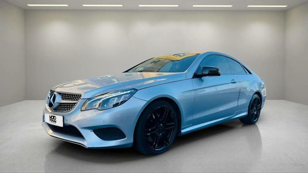 Mercedes-Benz E Class Coupe 2.1 E220 Cdi Amg Sport G-tronic Euro 5 Ss PN14UDZ Silver #2