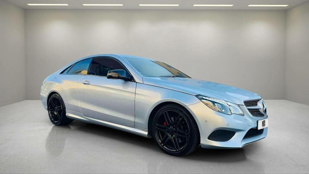 Mercedes-Benz E Class Coupe 2.1 E220 Cdi Amg Sport G-tronic Euro 5 Ss PN14UDZ Silver #5