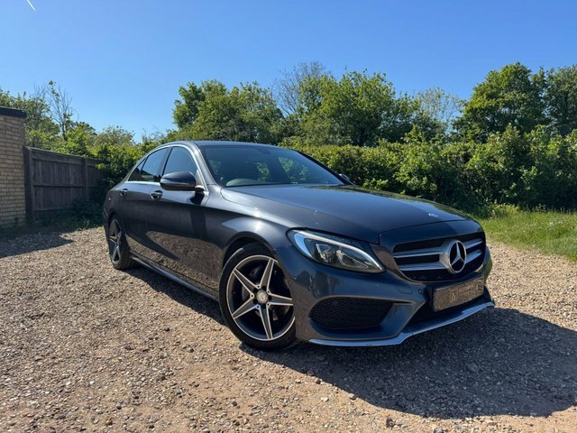 Mercedes-Benz C Class C200 Amg Line Bluetec KV15VYM Grey #2
