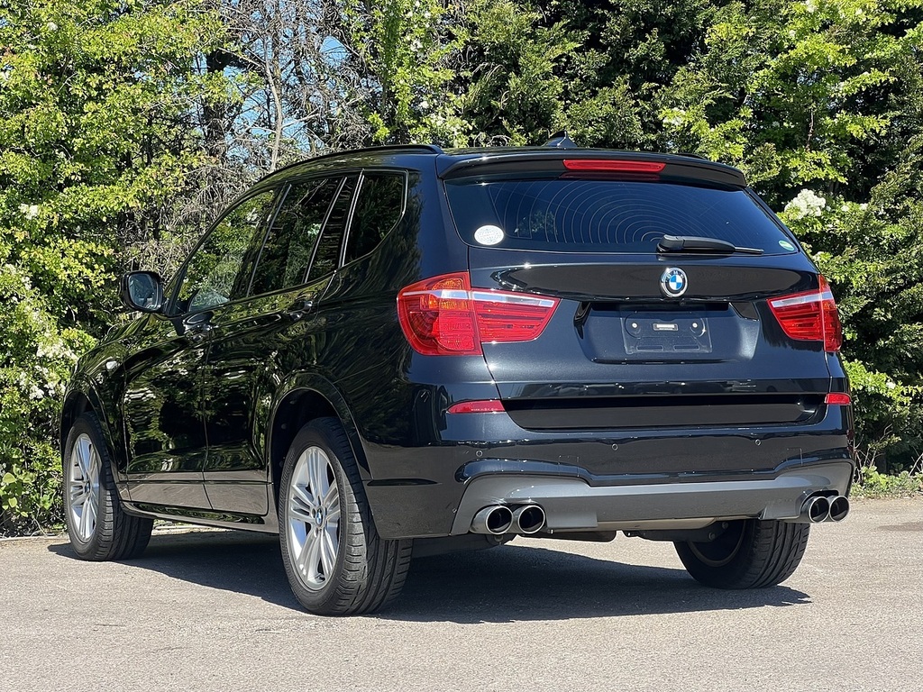 BMW X3 Xdrive20d M Sport Black #6