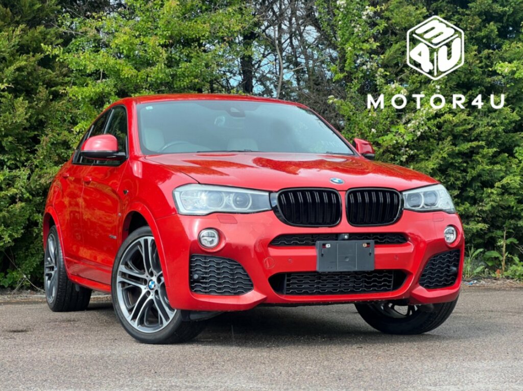 BMW X4 X Drive 28I M Sport Red
