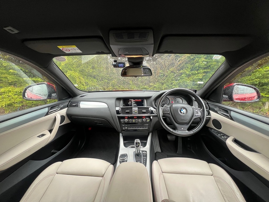 BMW X4 X Drive 28I M Sport Red #2