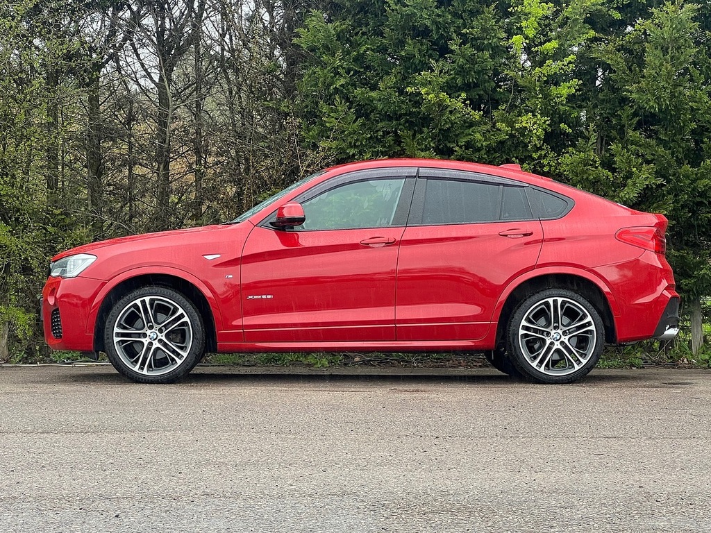 BMW X4 X Drive 28I M Sport Red #5