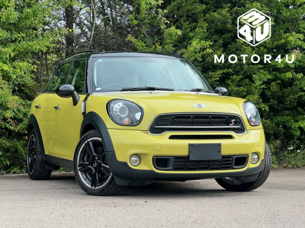 Mini Countryman Cooper S All4 Yellow