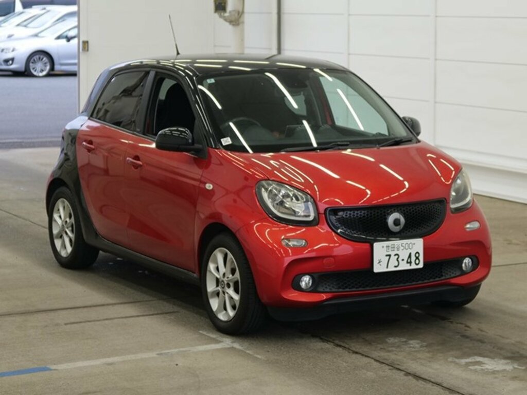 Smart Forfour Passion Red