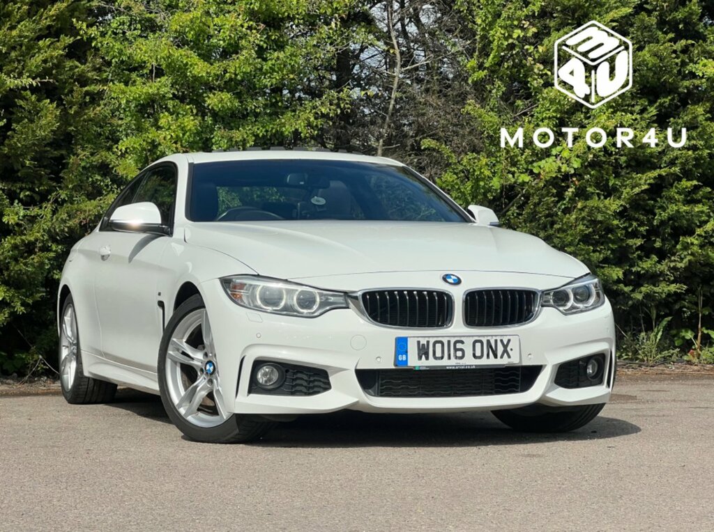 BMW 4 Series 420D M Sport White
