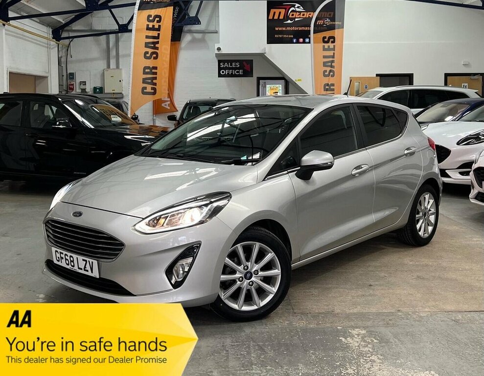 Ford Fiesta 1L Titanium Silver