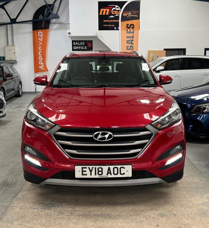 Hyundai Tucson 1.6L Se Nav EY18AOC Red #5