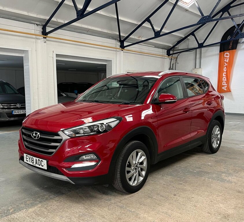 Hyundai Tucson 1.6L Se Nav EY18AOC Red #6