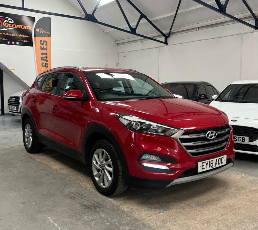 Hyundai Tucson 1.6L Se Nav EY18AOC Red #4