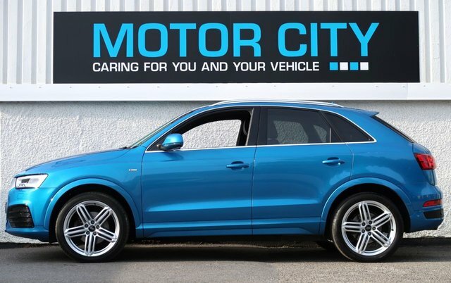 Audi Q3 2.0 Tdi S Line Plus Suv S Tronic Quattr SS16OJB Blue #6