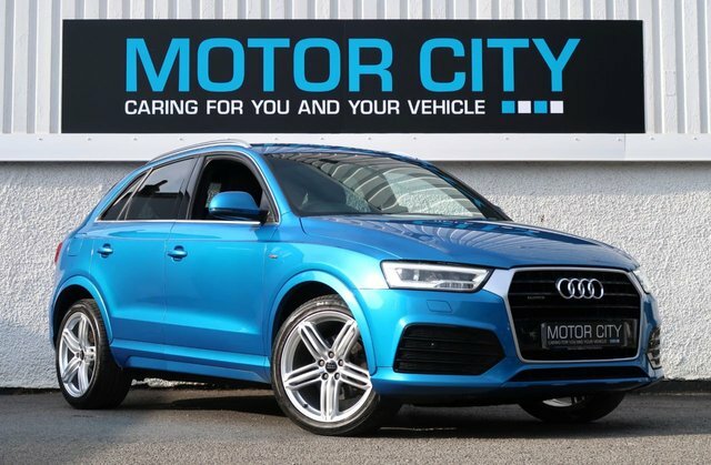 Audi Q3 2.0 Tdi S Line Plus Suv S Tronic Quattr Blue