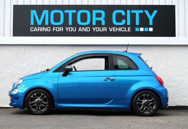 Fiat 500 1.2 S Hatchback Euro 6 S S 69 WA19UVB Blue #5