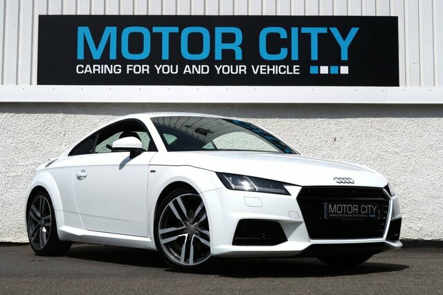 Audi TT 1.8 Tfsi S Line Coupe Euro 6 S White