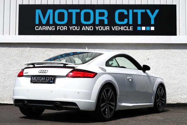 Audi TT 1.8 Tfsi S Line Coupe Euro 6 S YT18FAO White #3