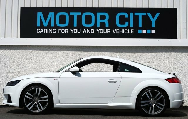 Audi TT 1.8 Tfsi S Line Coupe Euro 6 S YT18FAO White #6