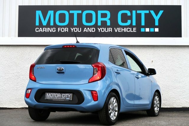 Kia Picanto 1.25 2 Hatchback Euro 6 83 Bhp AX68YAK Blue #3