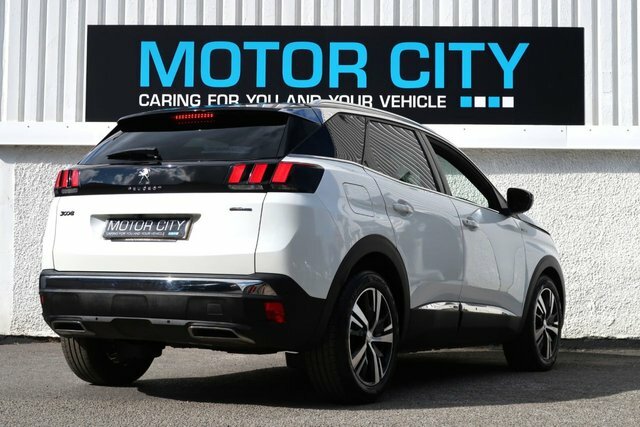 Peugeot 3008 1.5 Bluehdi Gt Line Suv Eat Euro 6 S S DV69GPZ White #3