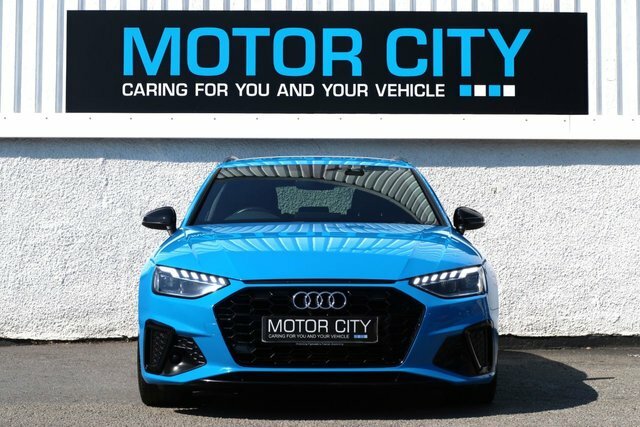 Audi A4 Avant 2.0 Tfsi 35 Black Edition Estate S Tron KS21LMU Blue #2