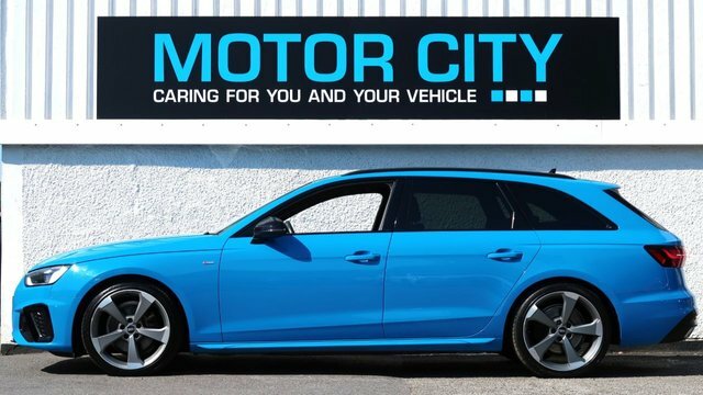 Audi A4 Avant 2.0 Tfsi 35 Black Edition Estate S Tron KS21LMU Blue #3