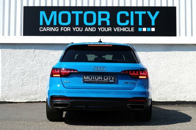 Audi A4 Avant 2.0 Tfsi 35 Black Edition Estate S Tron KS21LMU Blue #5