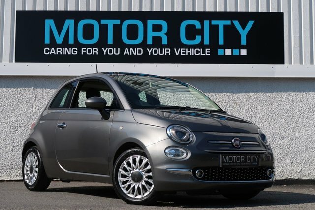 Fiat 500 1.2 Lounge Hatchback Euro 6 S S Grey