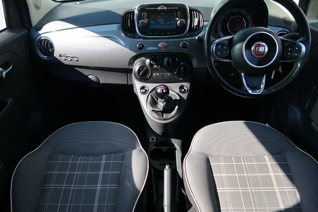 Fiat 500 1.2 Lounge Hatchback Euro 6 S S WO16KLV Grey #2