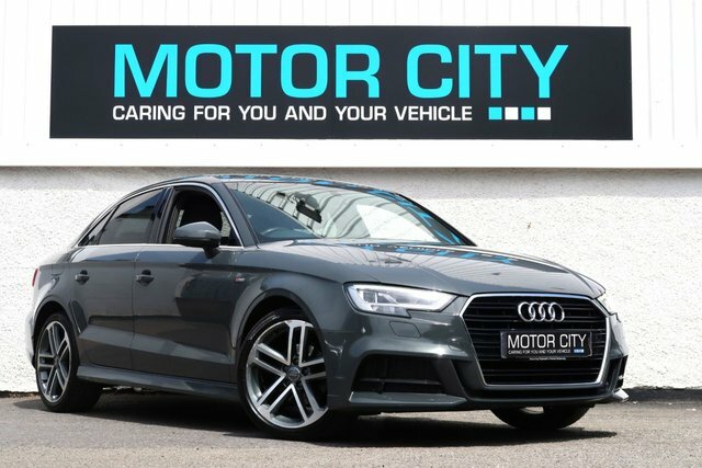 Audi A3 1.4 Tfsi Cod S Line Saloon S Tronic Eur Grey