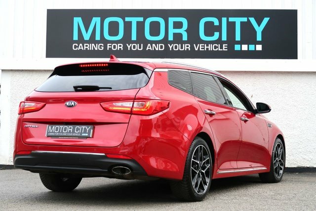 Kia Optima 1.6 Crdi 3 Sportswagon Dct Euro 6 S S Red #3