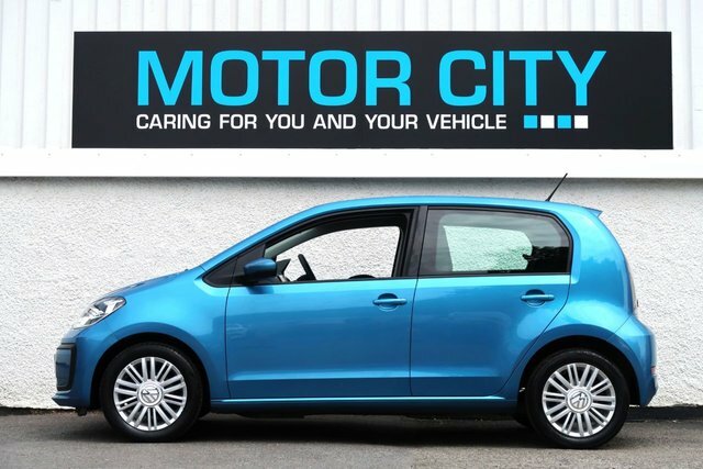 Volkswagen Up 1.0 Move Up Hatchback Euro 6 S FY67XUR Blue #5