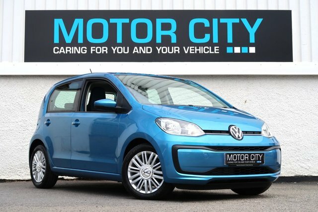 Volkswagen Up 1.0 Move Up Hatchback Euro 6 S Blue
