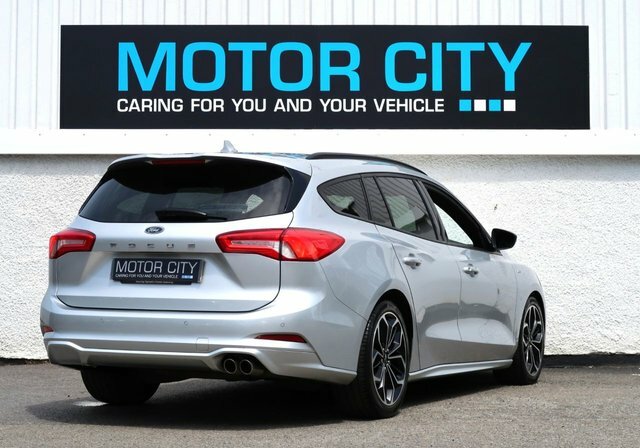 Ford Focus 1.5 Ecoblue St-line X Estate Euro FV20DWE Silver #4