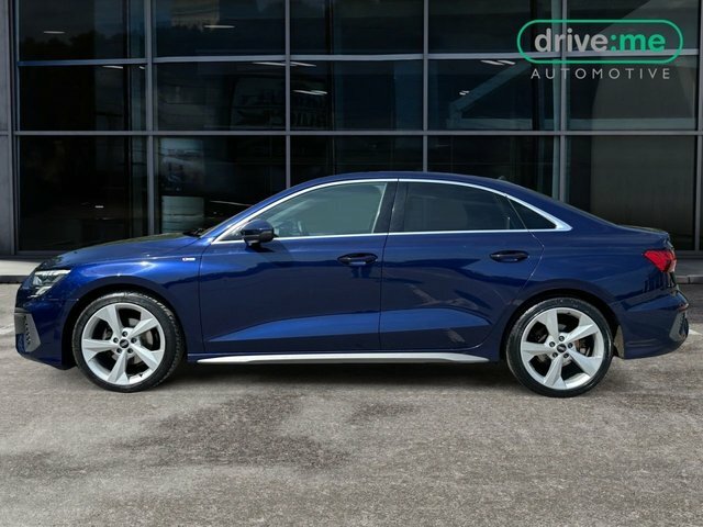 Audi A3 1.0 Tfsi 30 S Line Saloon S Tronic Euro HJ71NWL Blue #2