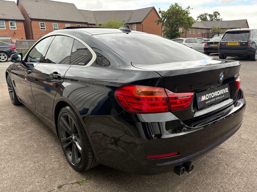 BMW 4 Series Gran Coupe 2.0 420D Sport Euro 6 S S Black #5