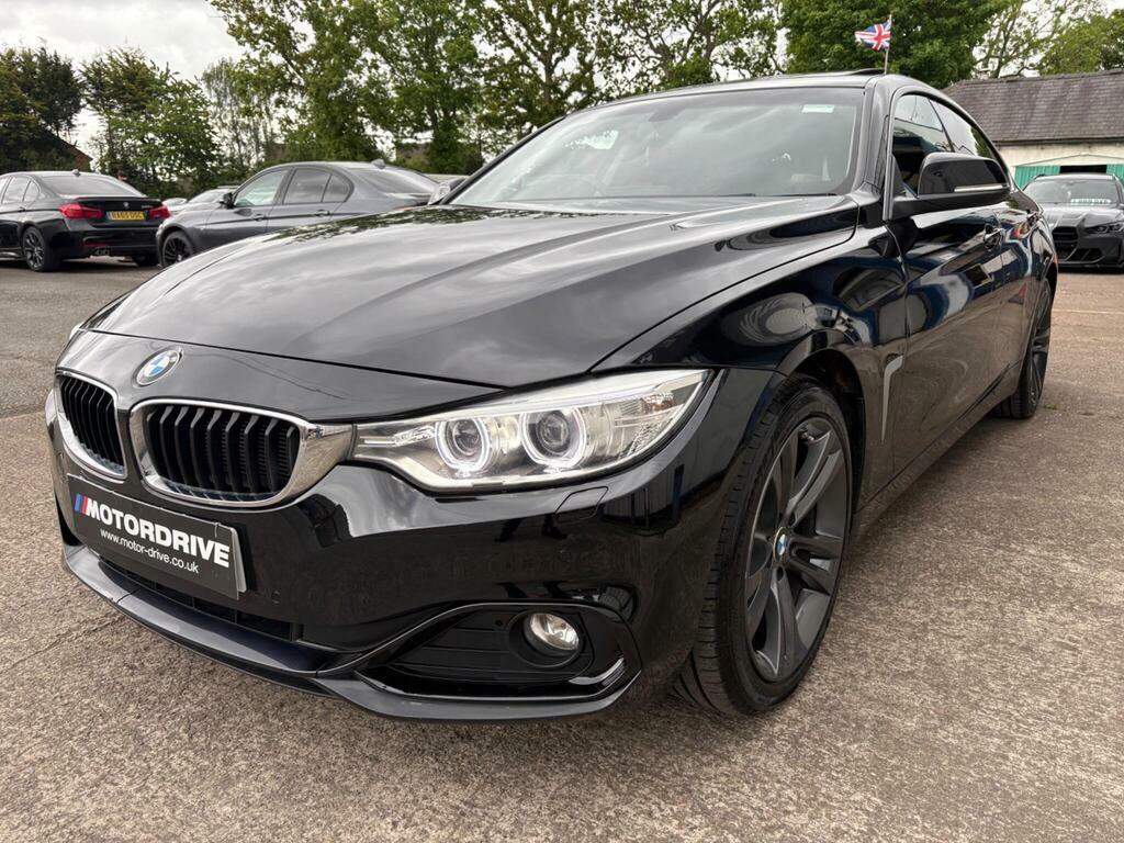 BMW 4 Series Gran Coupe 2.0 420D Sport Euro 6 S S Black #4
