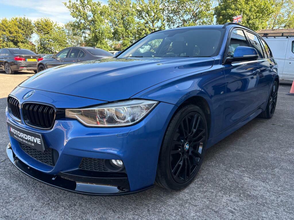 BMW 3 Series 2.0 320D M Sport Touring Euro 5 S S  Blue #4