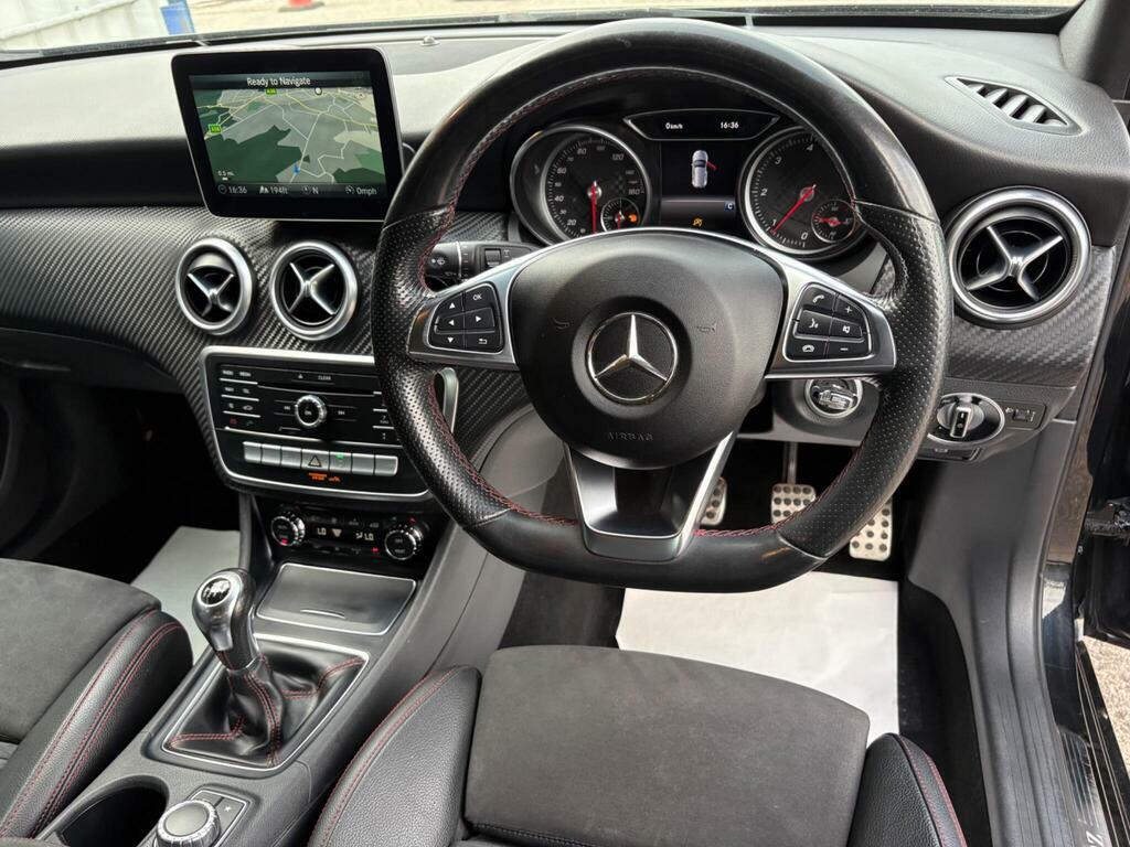 Mercedes-Benz A Class 1.5 A180d Amg Line Euro 6 S S Black #3