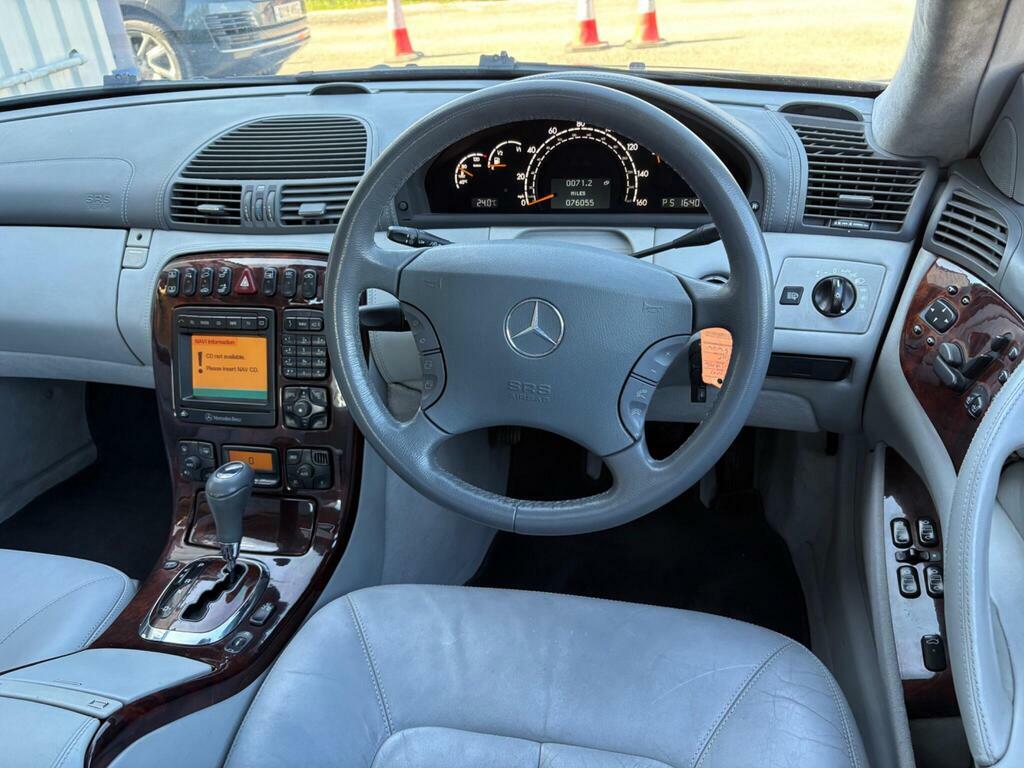 Mercedes-Benz CL Coupe Silver #8