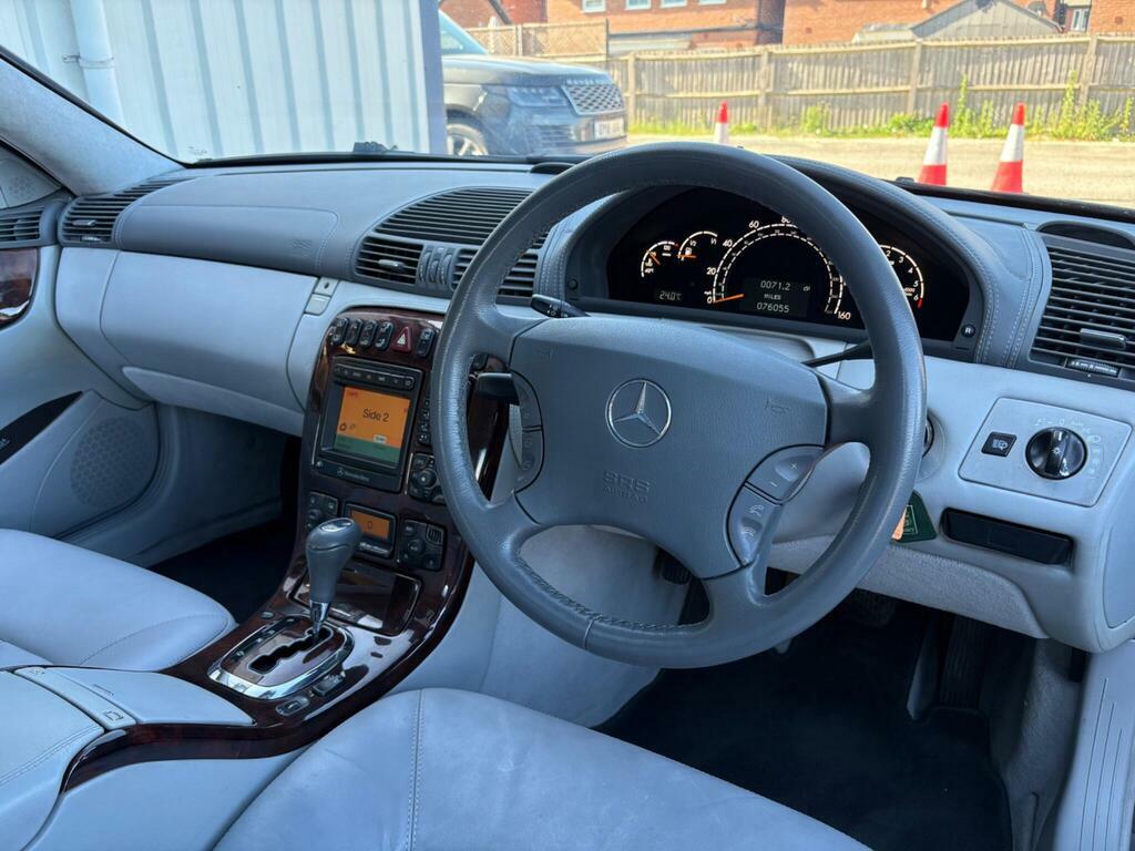 Mercedes-Benz CL Coupe Silver #13