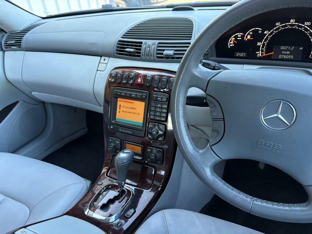 Mercedes-Benz CL Coupe Silver #14