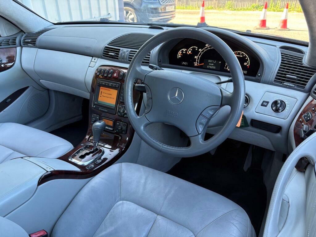 Mercedes-Benz CL Coupe Silver #10