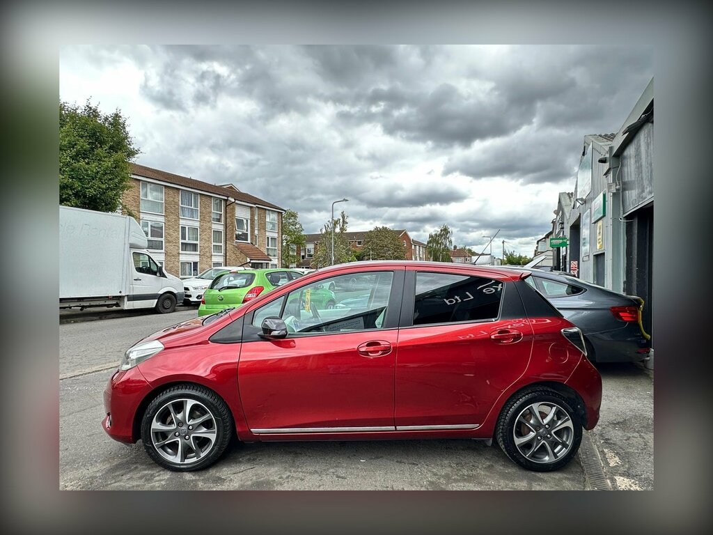 Toyota Yaris 1.33 Dual Vvt-i Trend Multidrive S Euro 5 BK13LLD Red #5