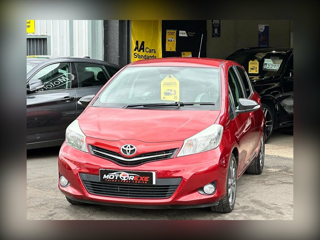 Toyota Yaris 1.33 Dual Vvt-i Trend Multidrive S Euro 5 BK13LLD Red #4