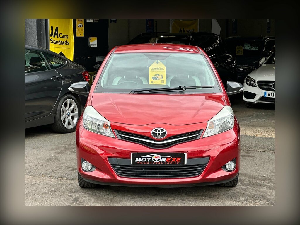 Toyota Yaris 1.33 Dual Vvt-i Trend Multidrive S Euro 5 BK13LLD Red #3