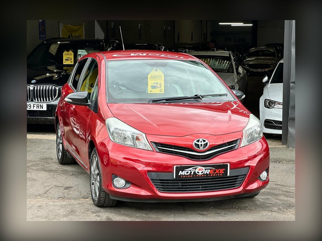Toyota Yaris 1.33 Dual Vvt-i Trend Multidrive S Euro 5 BK13LLD Red #2