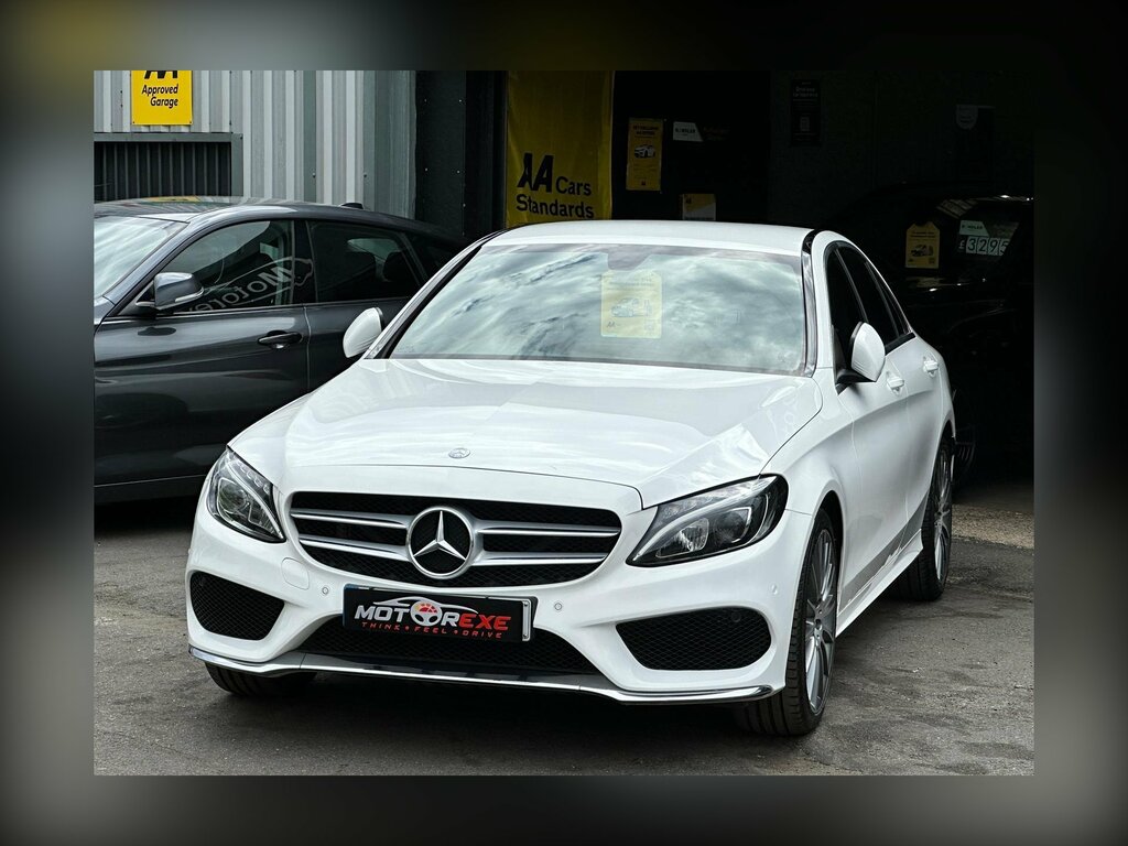 Mercedes-Benz C Class 2.0 C200 Amg Line 7G-tronic Euro 6 Ss WA15RXG White #4