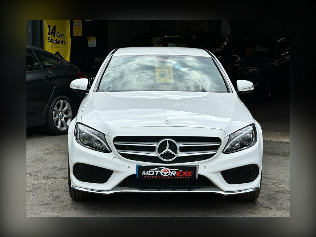 Mercedes-Benz C Class 2.0 C200 Amg Line 7G-tronic Euro 6 Ss WA15RXG White #3