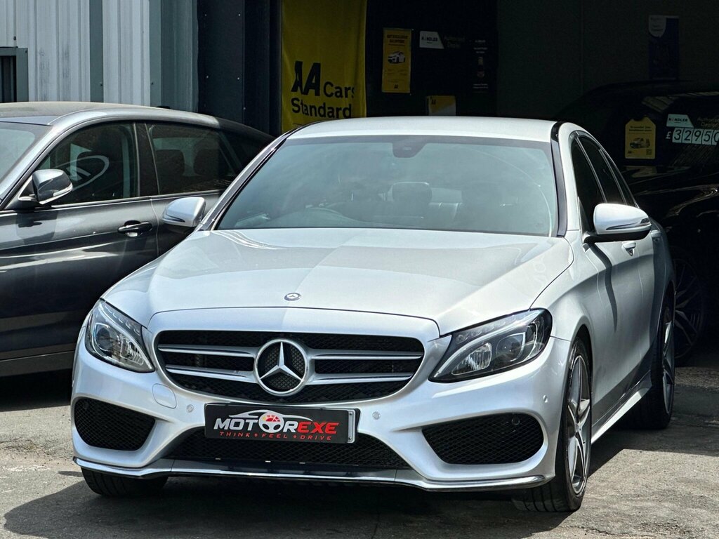 Mercedes-Benz C Class 2.1 C220d Amg Line 7G-tronic Euro 6 Ss FP65CDN Silver #4