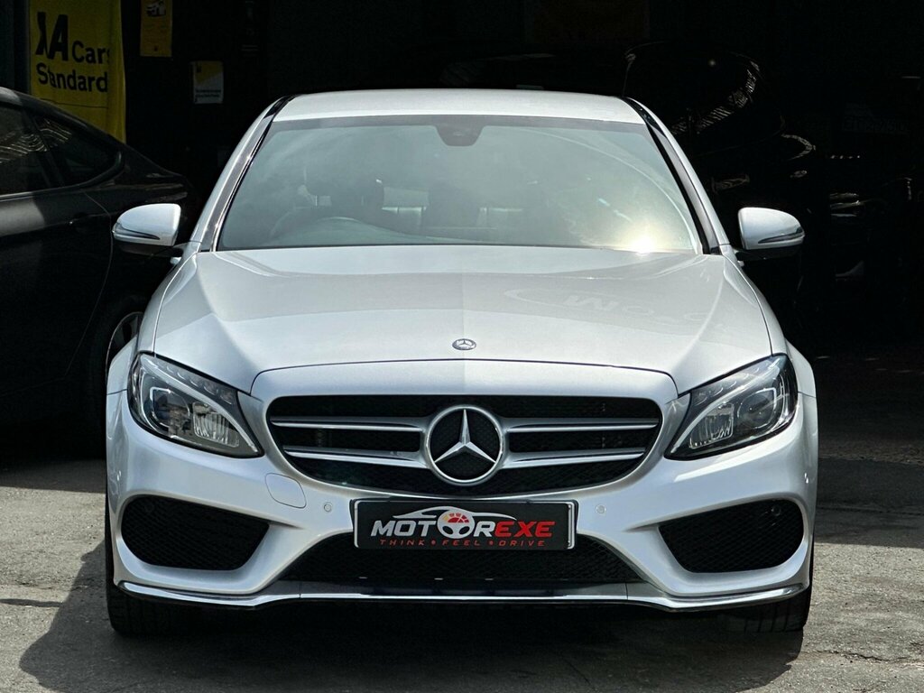 Mercedes-Benz C Class 2.1 C220d Amg Line 7G-tronic Euro 6 Ss FP65CDN Silver #3